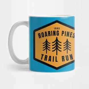 Vintage 1985 Roaring Pines Fun Run Mug